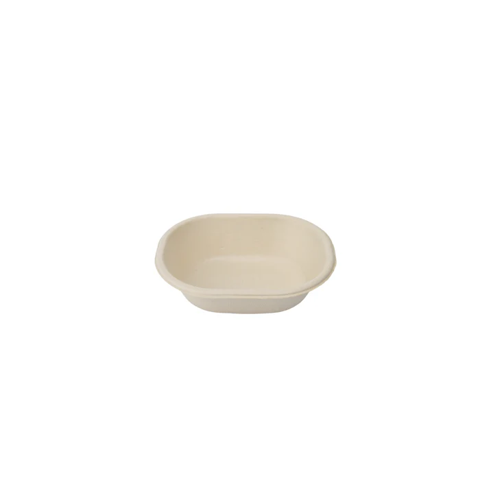 Biodegradable Bagasse Round Disposable Bowl 180Ml
