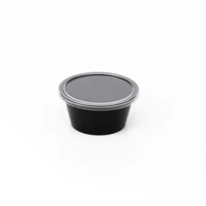 Round Food Container With LID 2 Oz 50Ml