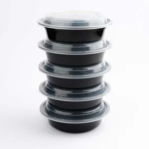 Round Food Container Premium Series RO 16 With LID 480ML
