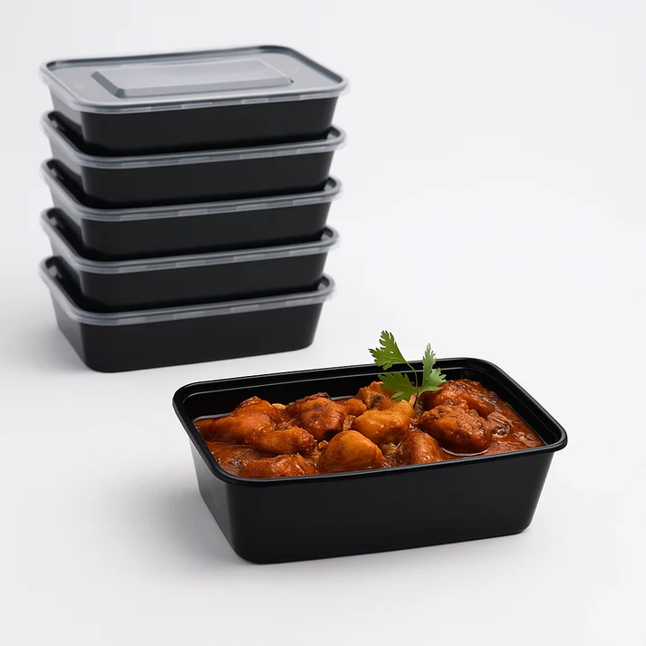 Rectangular Food Container With LID 750 ml - Image 4