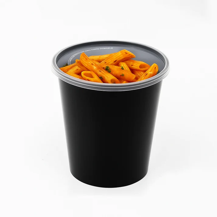 Round Food Container With LID 34 Oz 1000Ml - Image 3