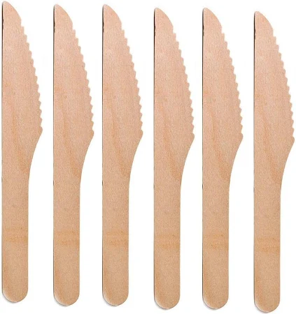Disposable Wooden Knife 160mm