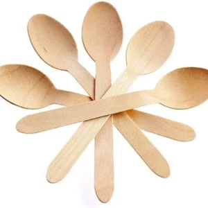 Disposable Wooden Spoons 140mm