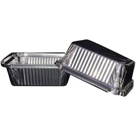 Aluminum Foil Food Container WIth LID 450ML - Image 2